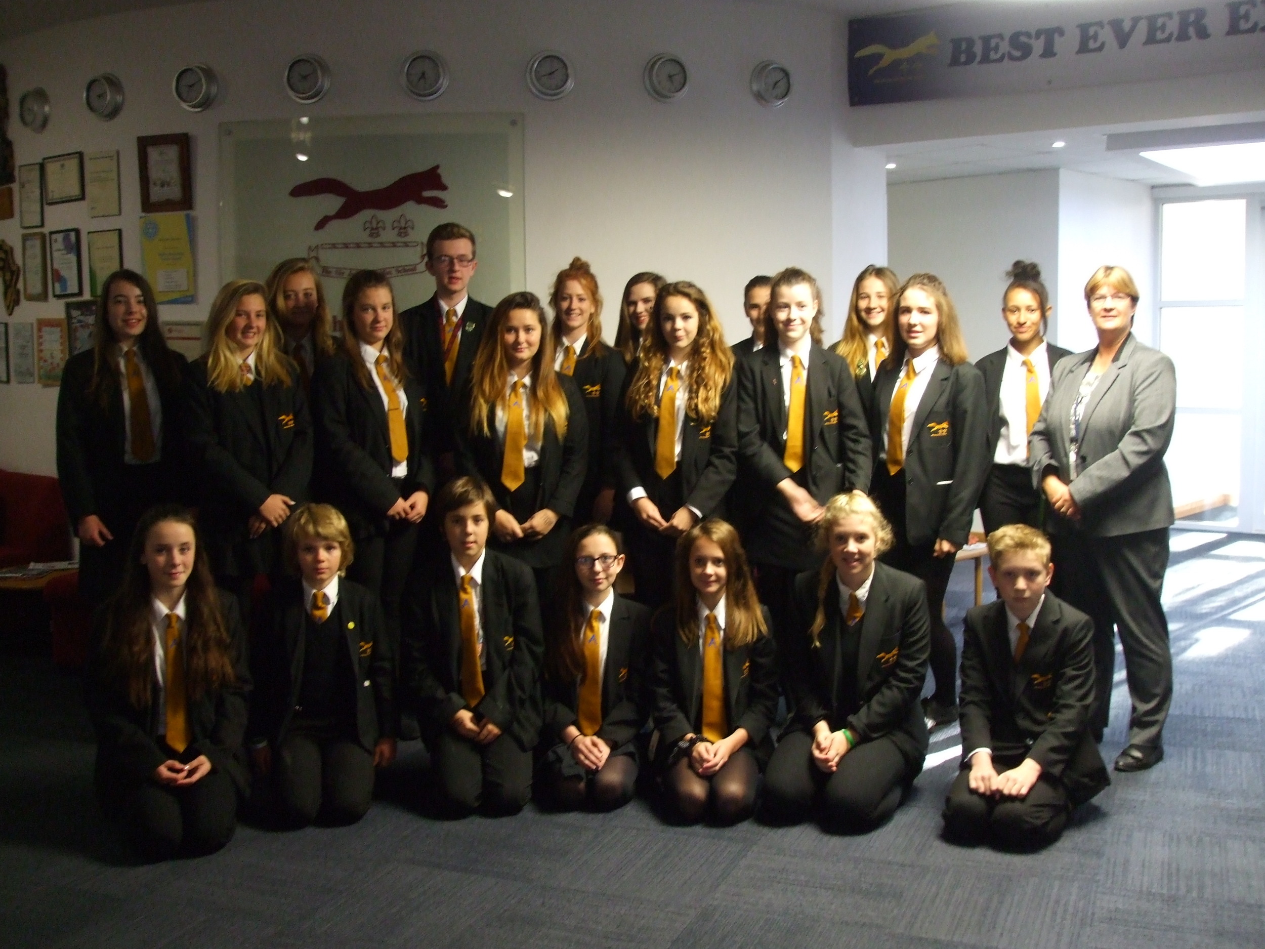 The Anti-Bullying Ambassadors Programme started in 2013 and there are now 20 Ambassadors in different year groups. 