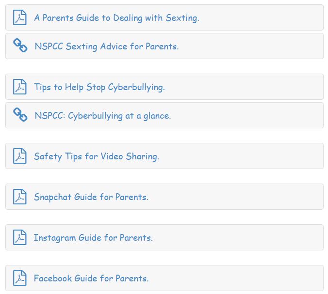 Safety tips form Highfield website. 