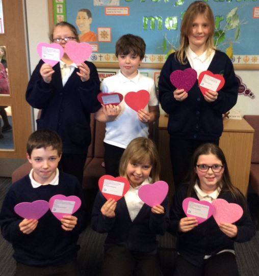 Receiving Love Hearts