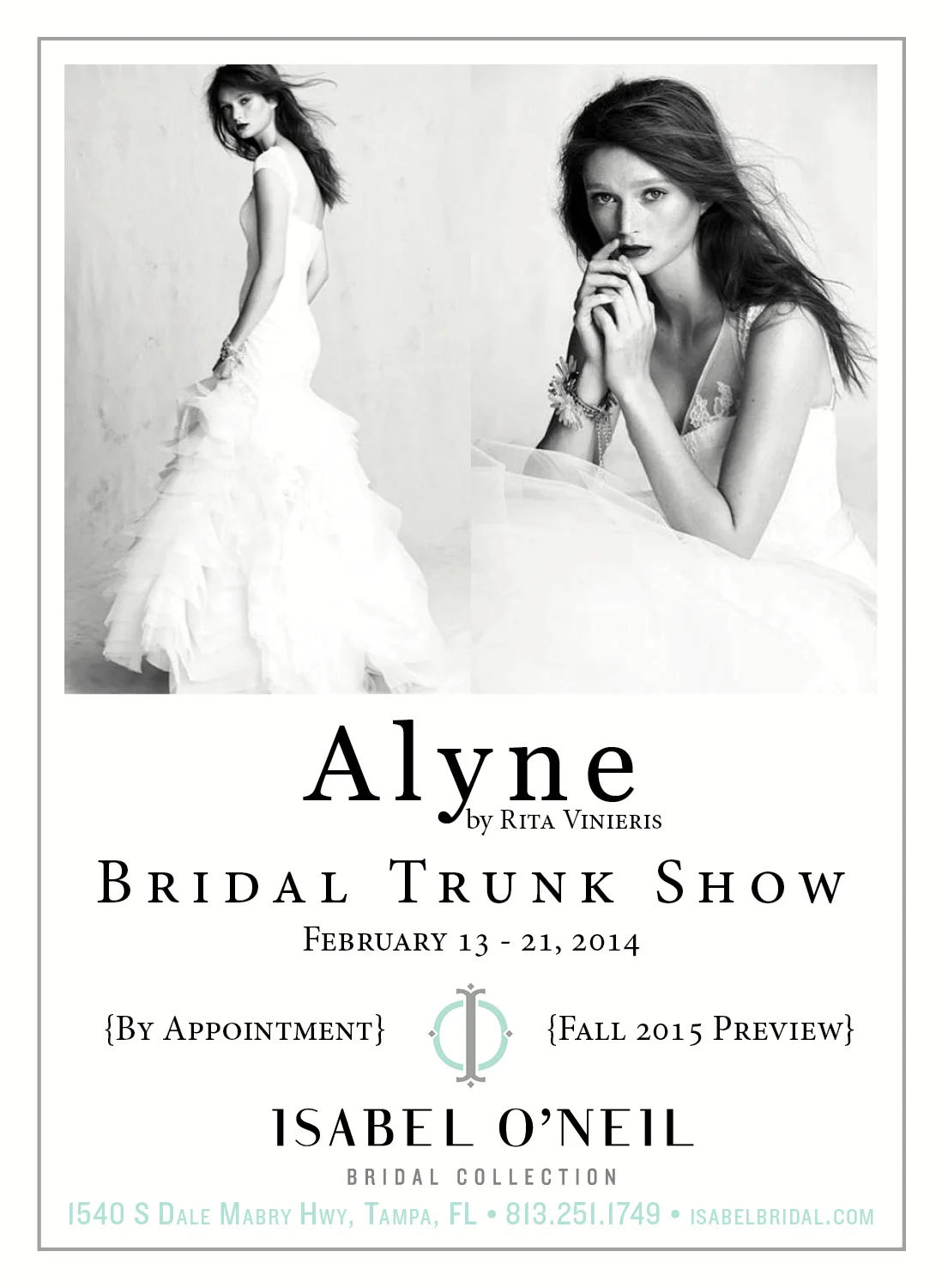 alyne bridal