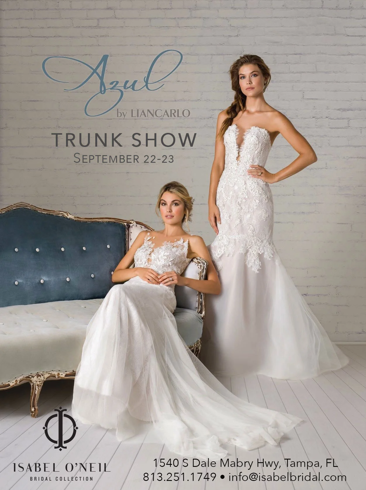 azul wedding dress