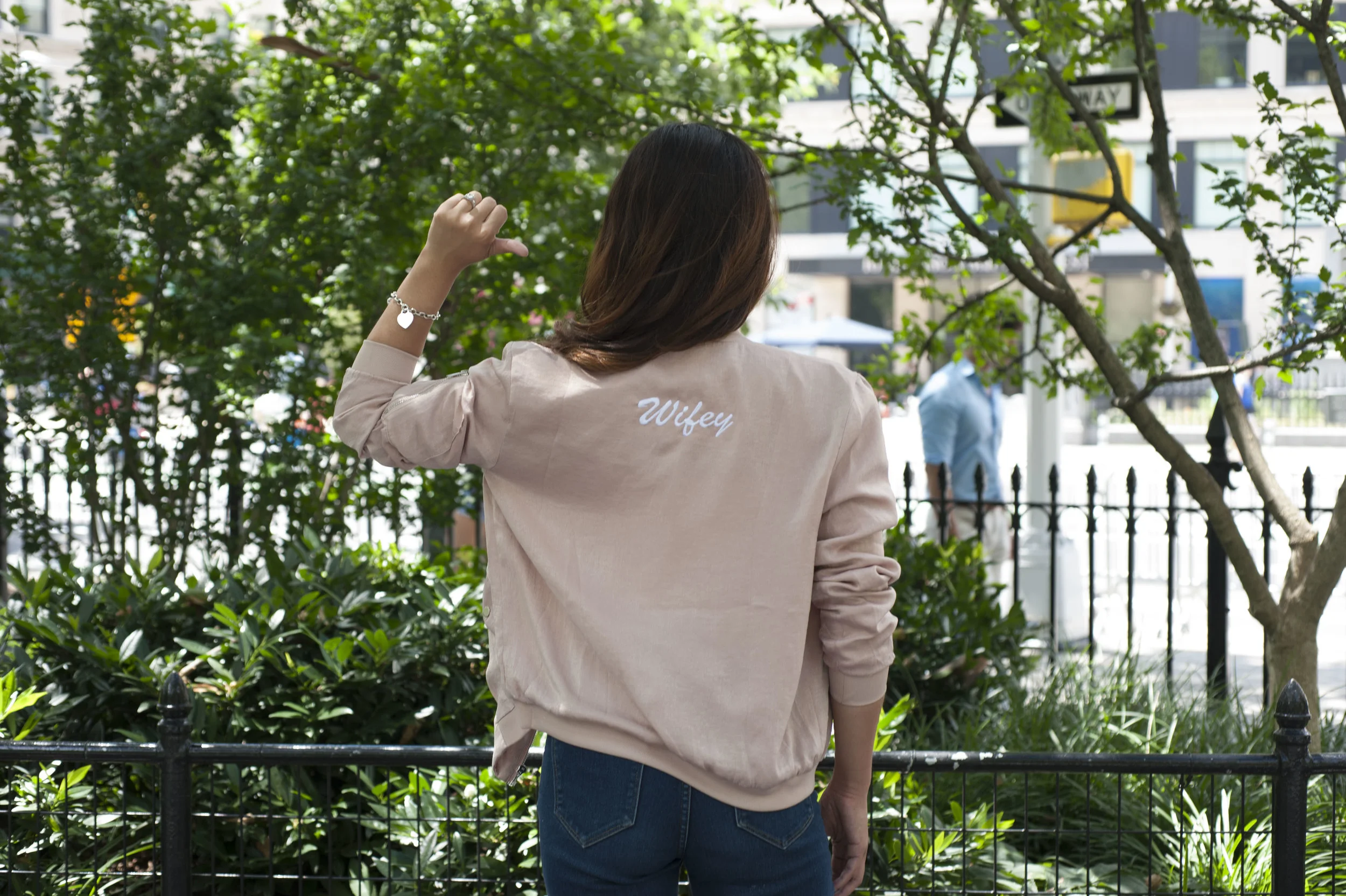 custom bomber jacket