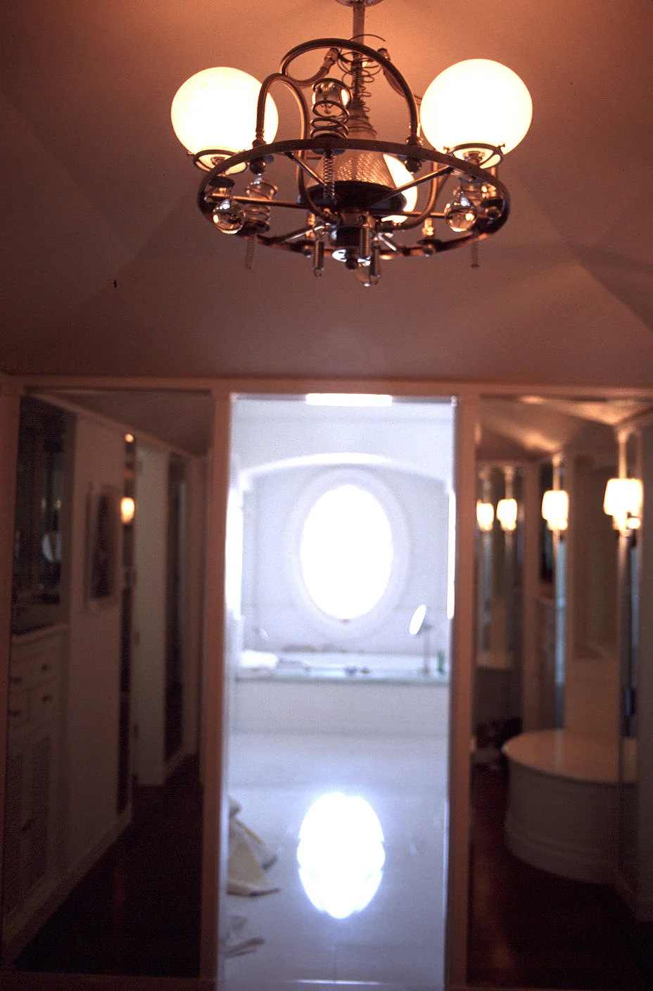 Found parts pendant in dressing room- San Francisco/ Jeffrey Desousa@ Desousa Hughes