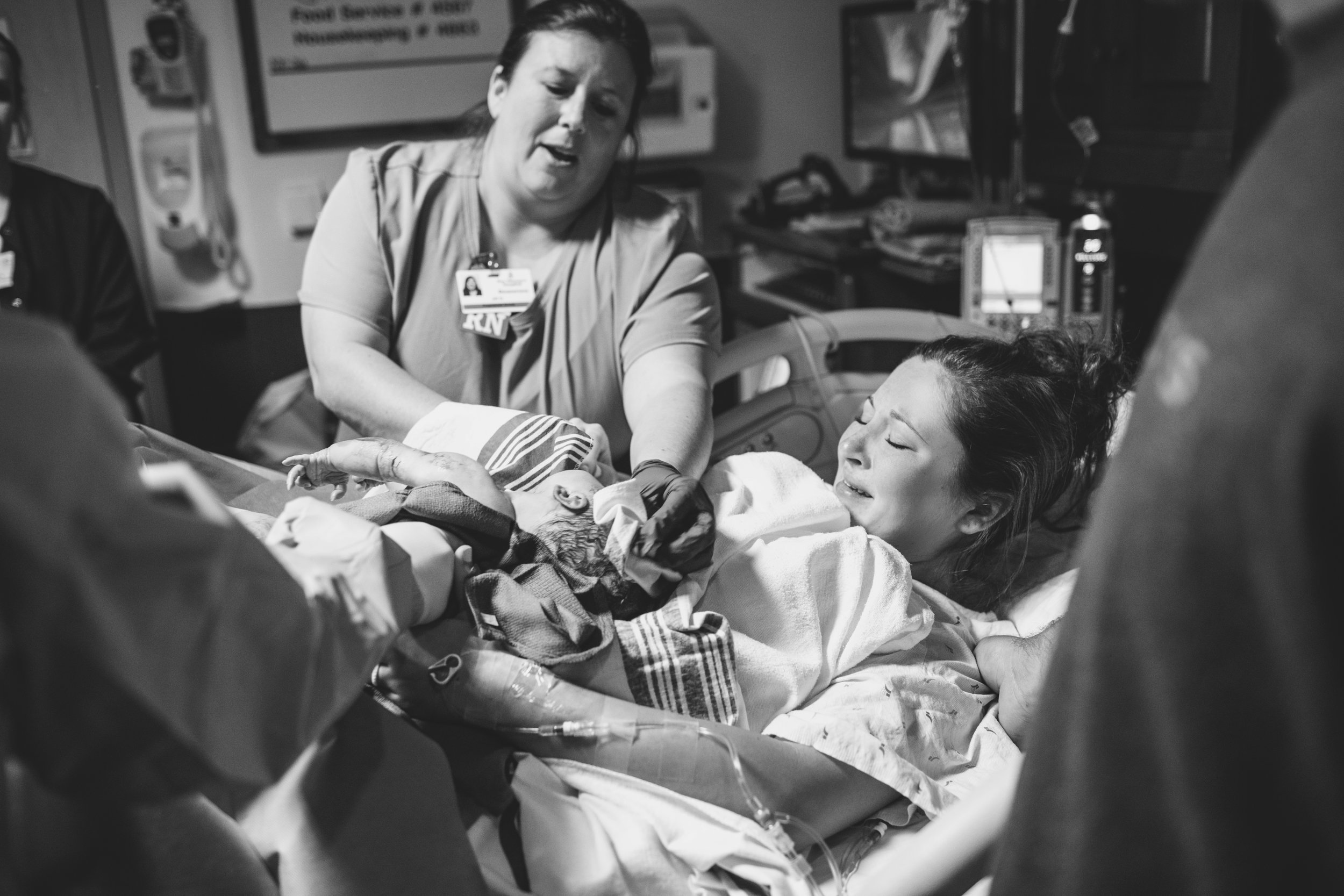 Welcome to the World Ava Jo | Evansville Birth Photographer 