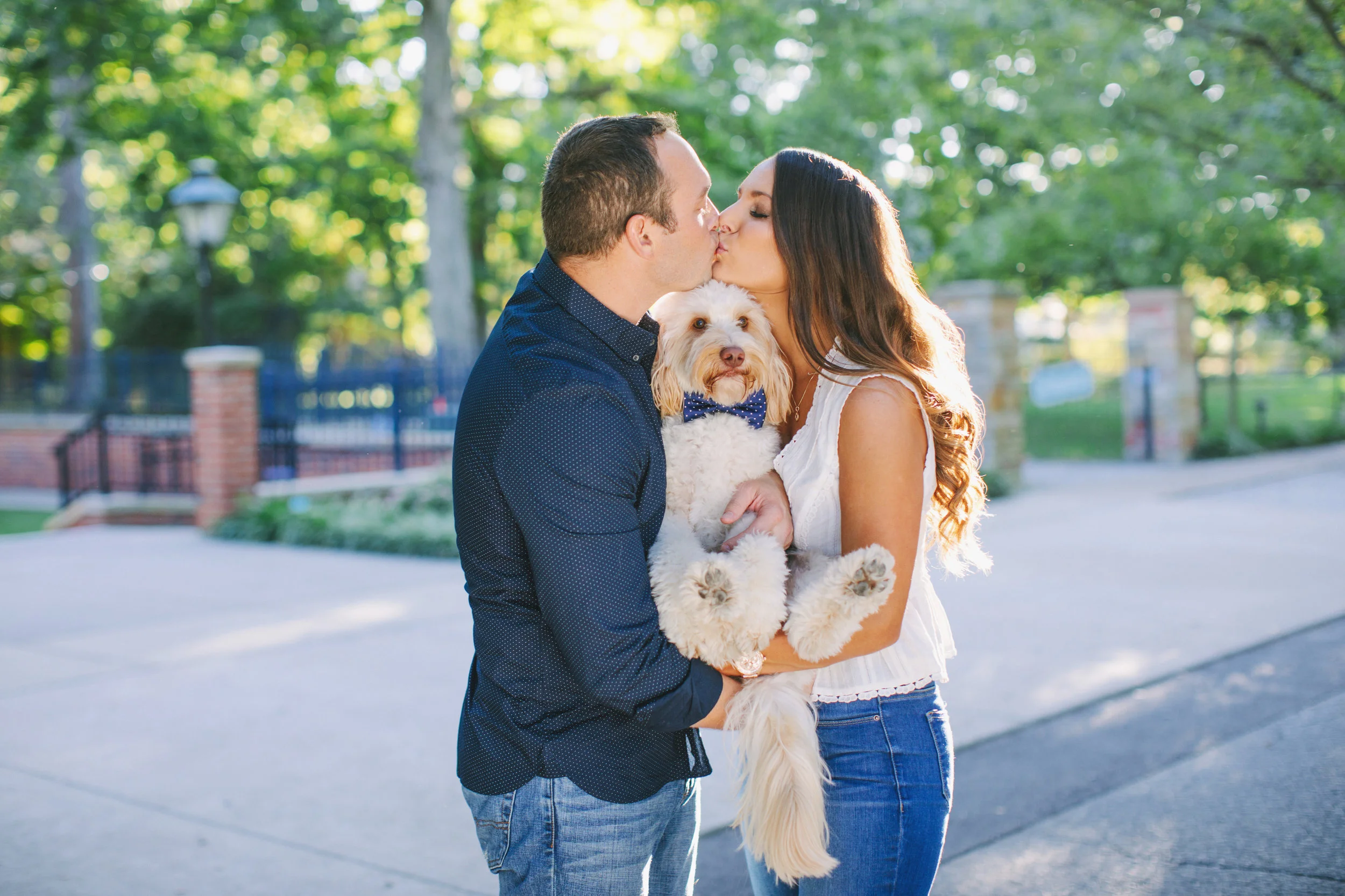 Sara and Chad | New Harmony Engagement Session