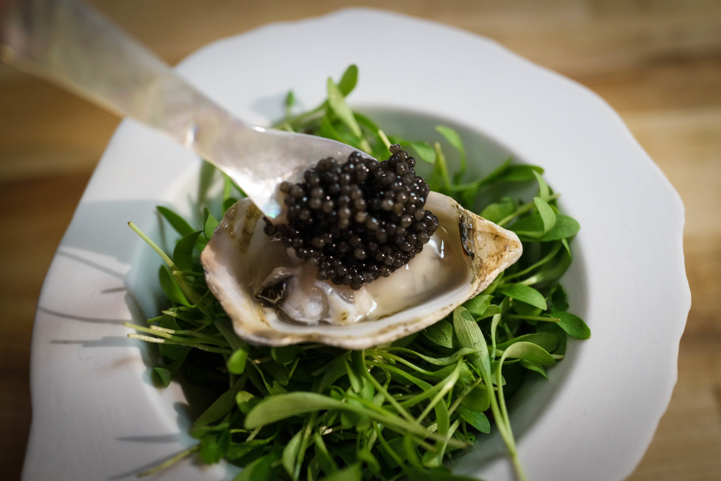 Oyster / Caviar / Smoked White Soy