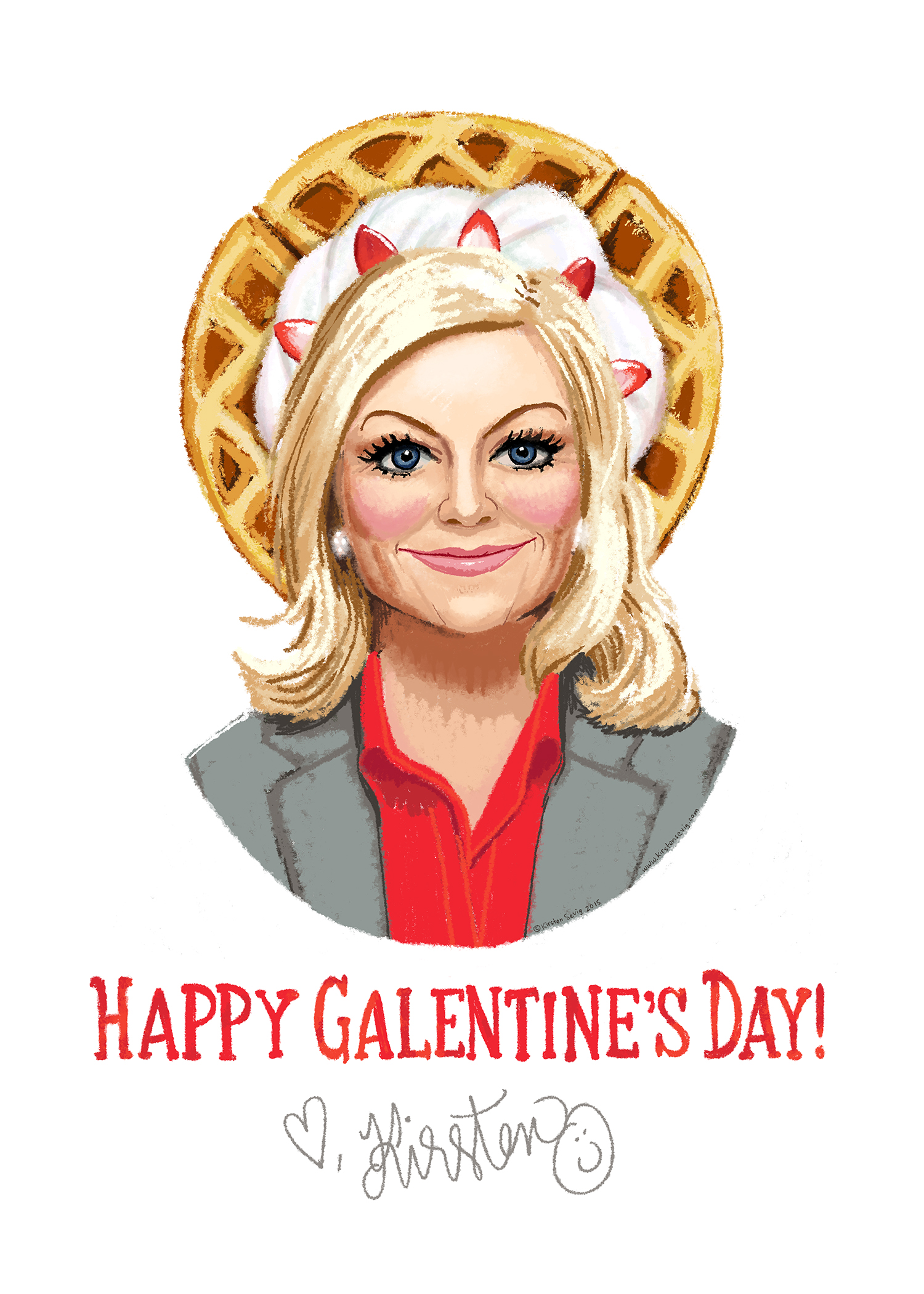 ladies celebrating ladies galentine/'s day greeting card  valentine/'s day card  parks and rec card  leslie knope card