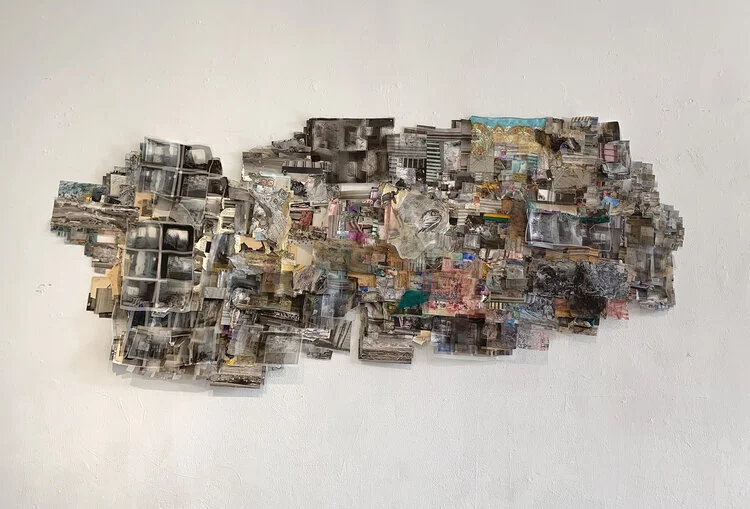 In the coastline's haze