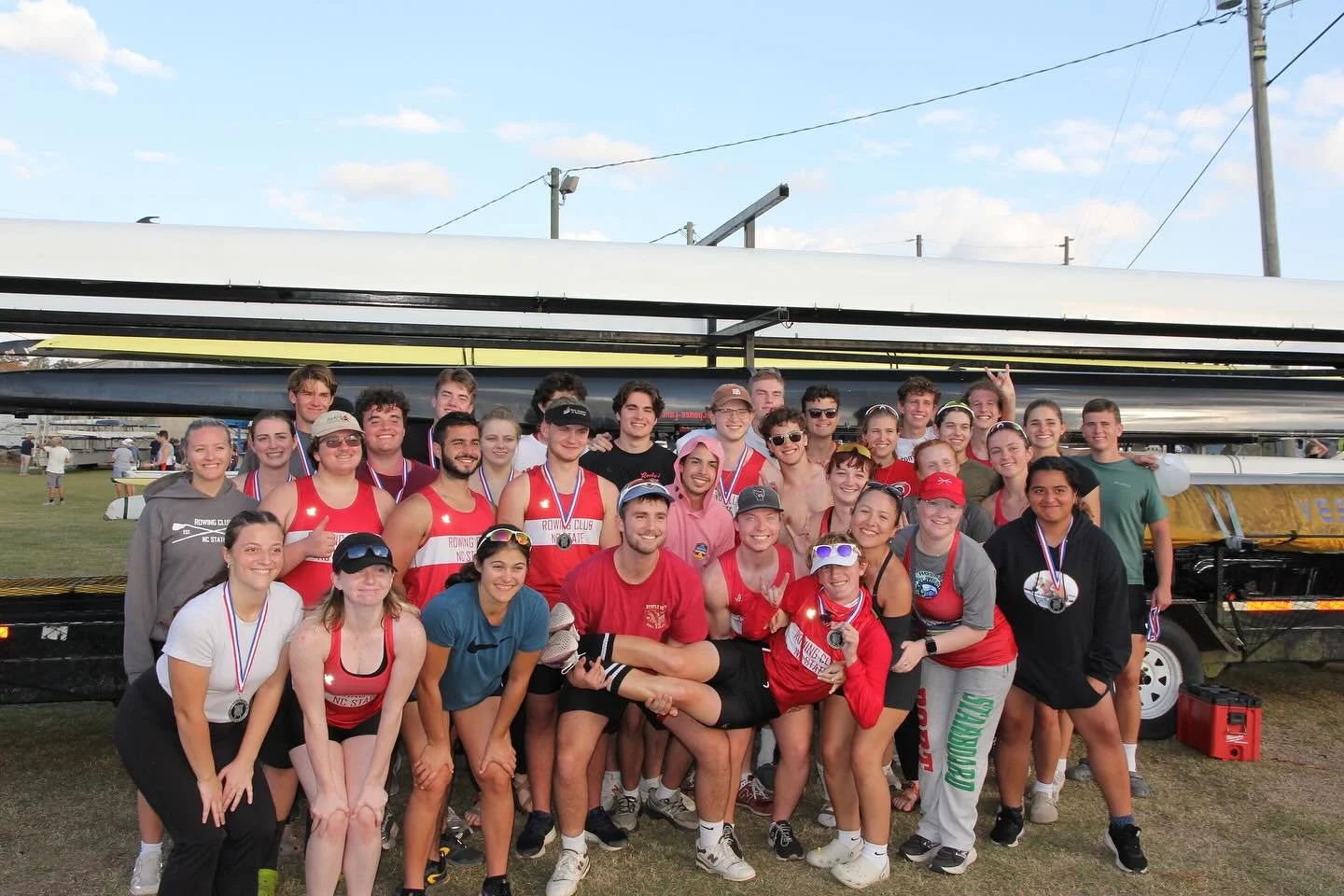 Congrats to our team for bringing home some medals at our last regatta of the season! Go Pack! 

🥈Mens 2-, Mixed Novice 8+, Mixed 2x