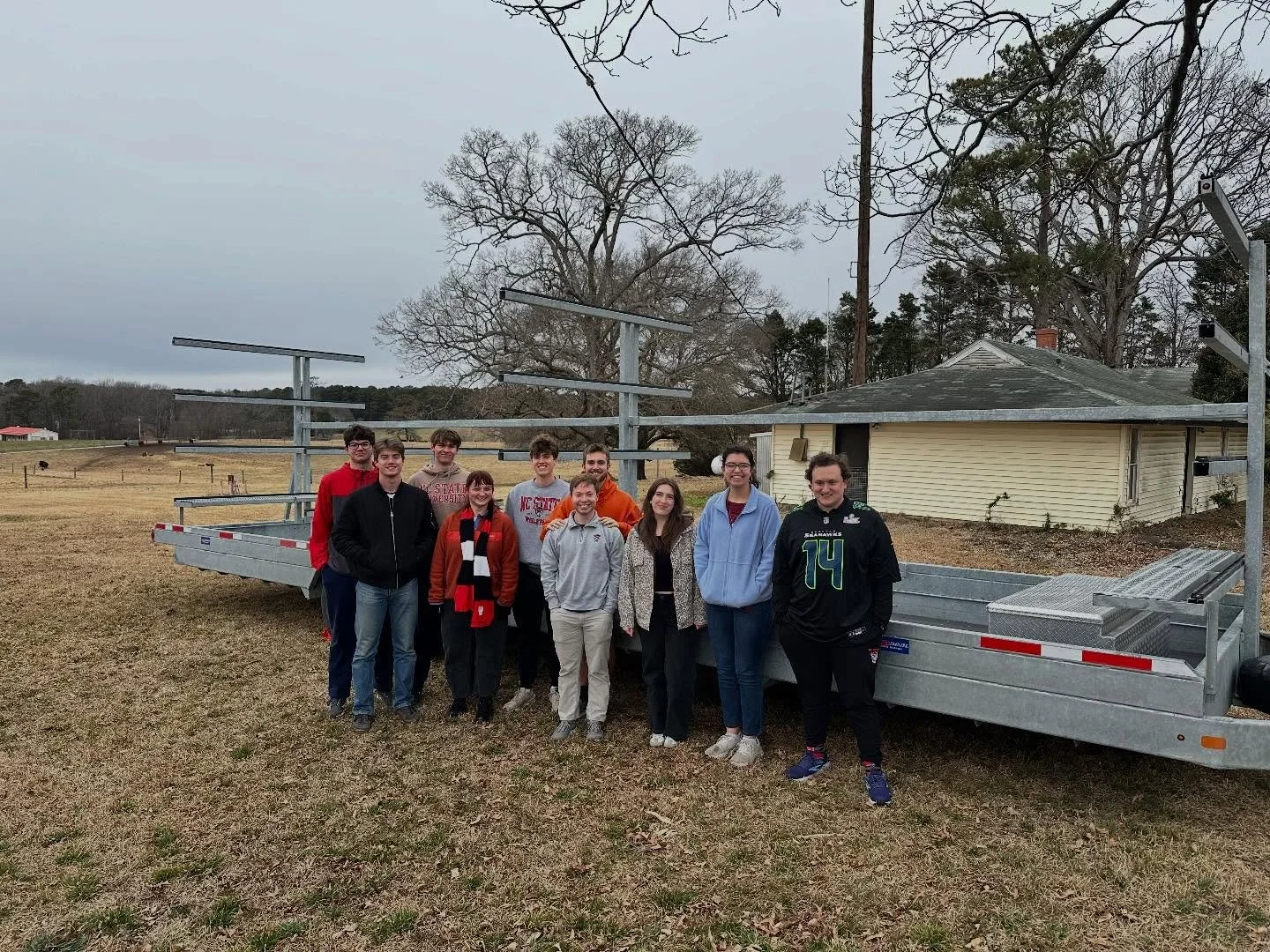 Our new trailer has arrived! Huge thank you to everyone who helped make this possible!! ❤️🐺