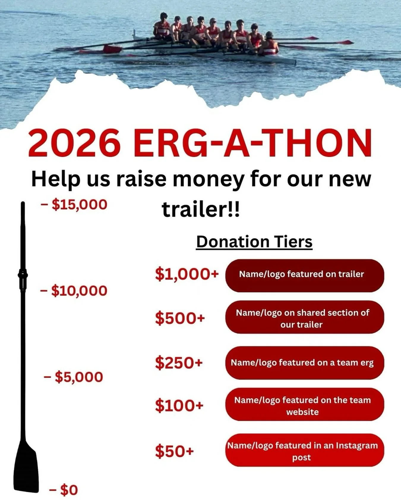 Get excited for our ERG-A-THON!!!! We are raising money our new (much needed) trailer! We will be having an Erg-A-Thon on February 10th! Help support your favorite team! 🐺🐺🐺

Donate here: https://givebutter.com/ncsu-rowing-2026