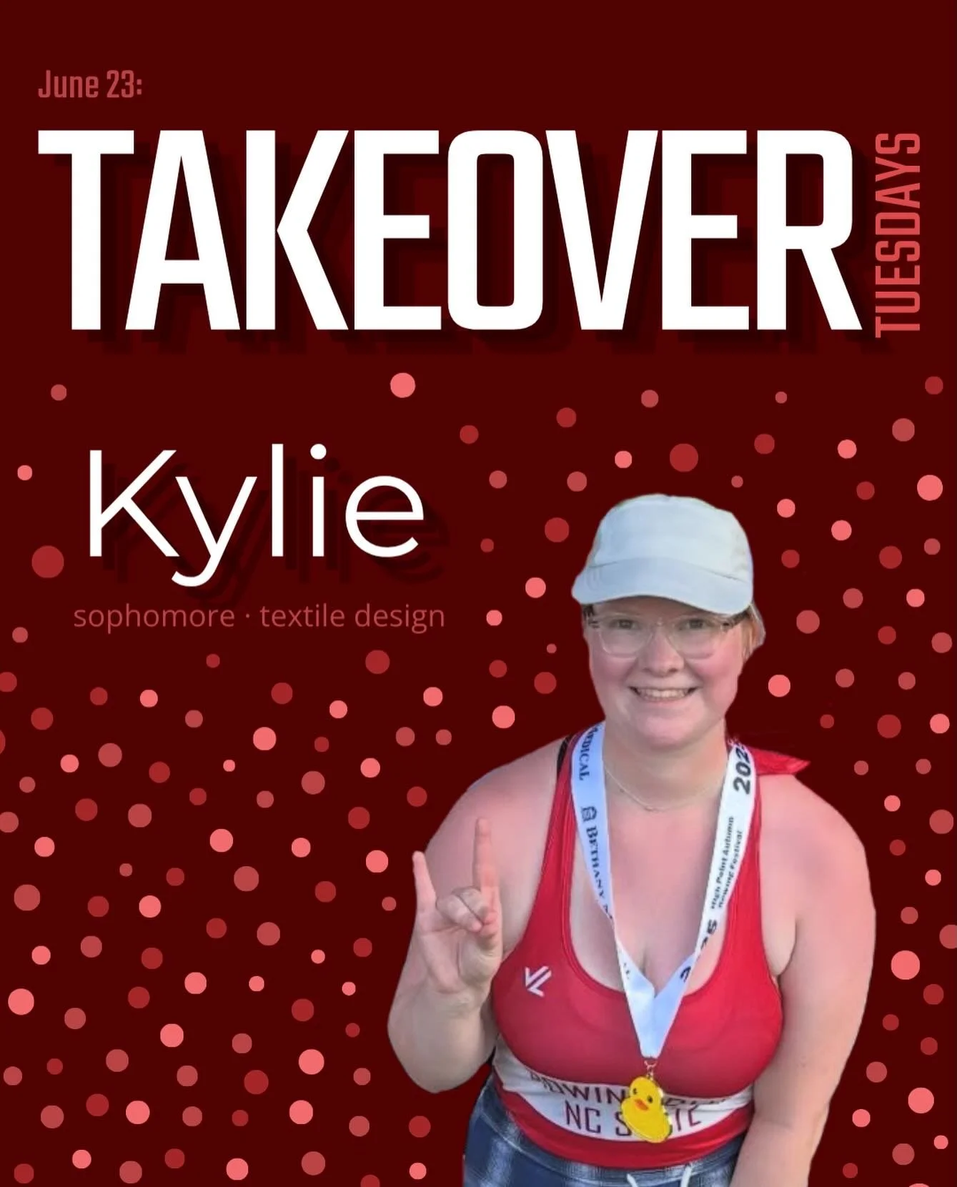 Get hype to learn about the magical world of sock production with Kylie!!!!
.
#ncstate #rowing #ncsu #explore