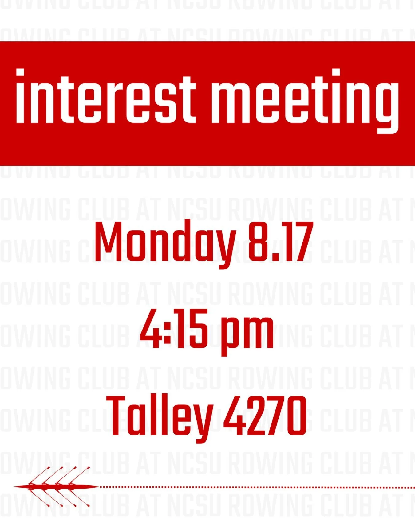 End FDOC the best way possible!! Come learn about the best club NC State has to offer!!
#ncstate #explore #rowing #ncsu #gopack