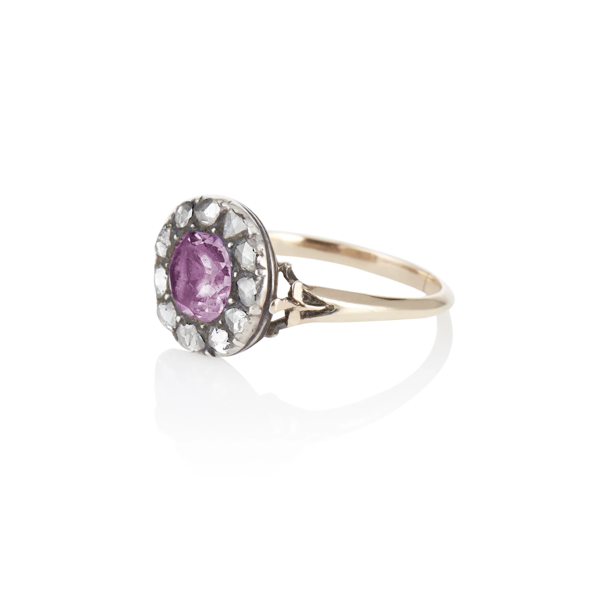 Georgian Amethyst and Diamond Halo Ring TOIL_20439 copy.jpg