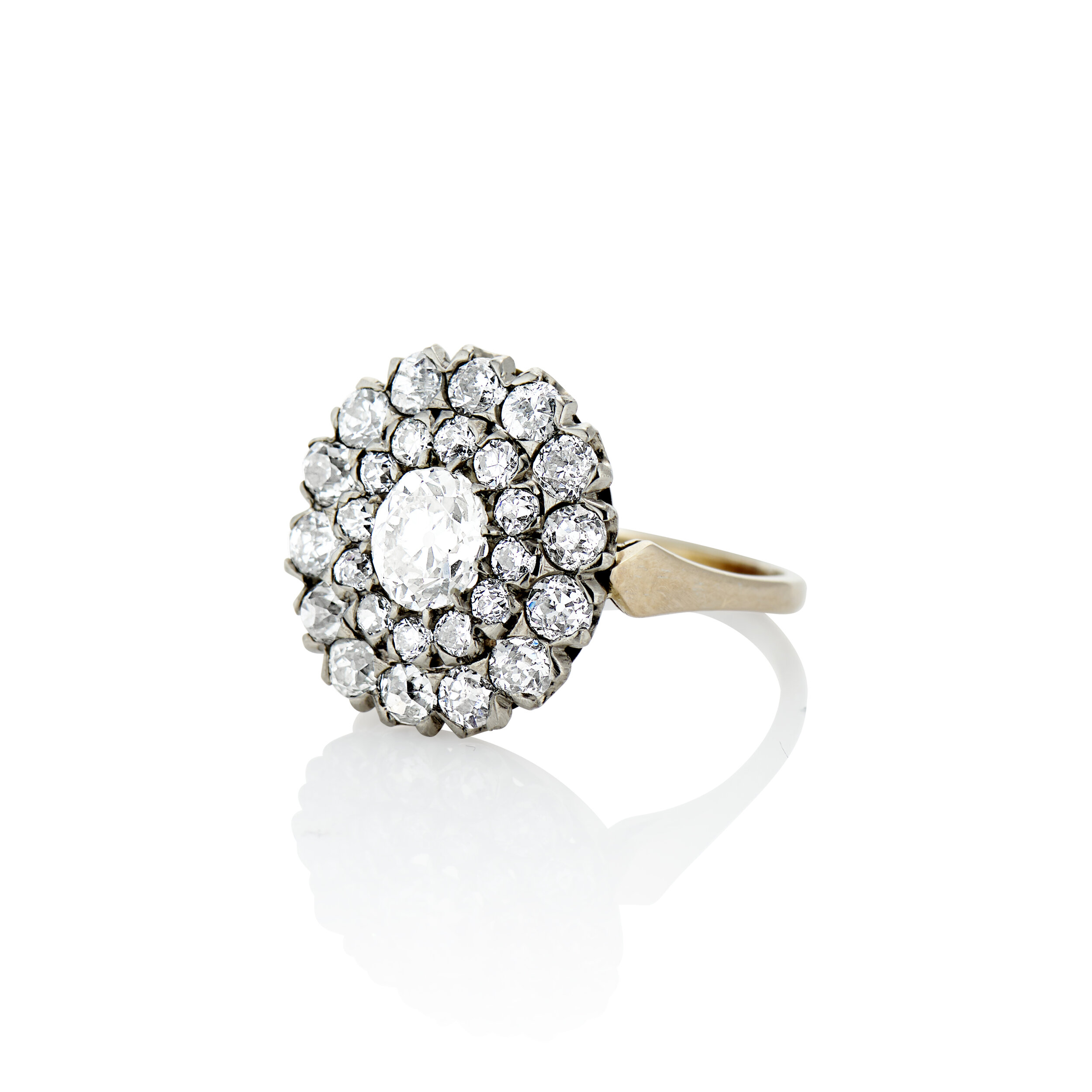 The Ella Diamond Cluster Ring — THE ONE I LOVE NYC