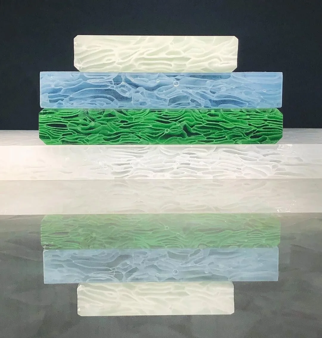 Recycled Glass Tile Countertops