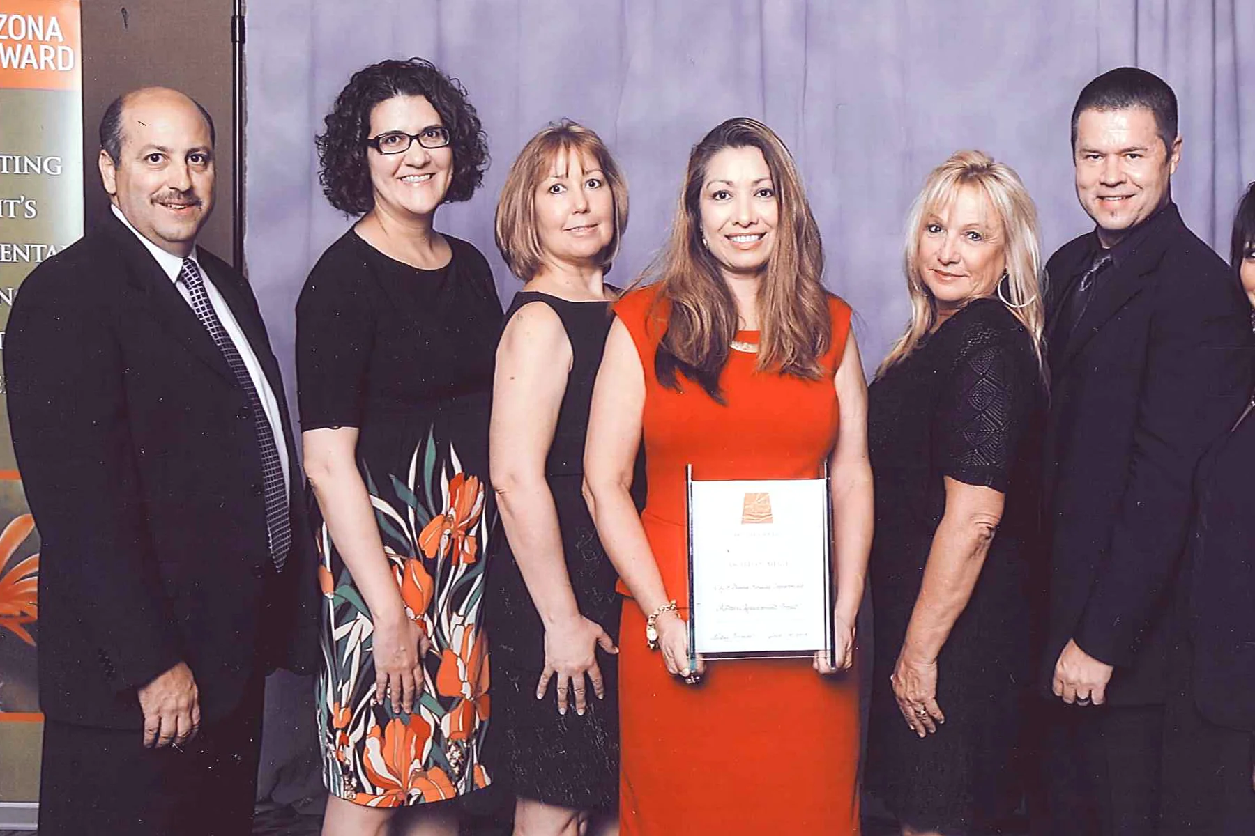 Vince Scarano at the 2013 Arizona Forward Awards, with the City of Phoenix Housing Department
