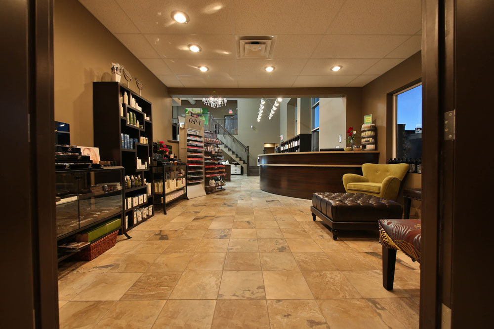 Main Vivd Hair Entrance in Lloydminster.