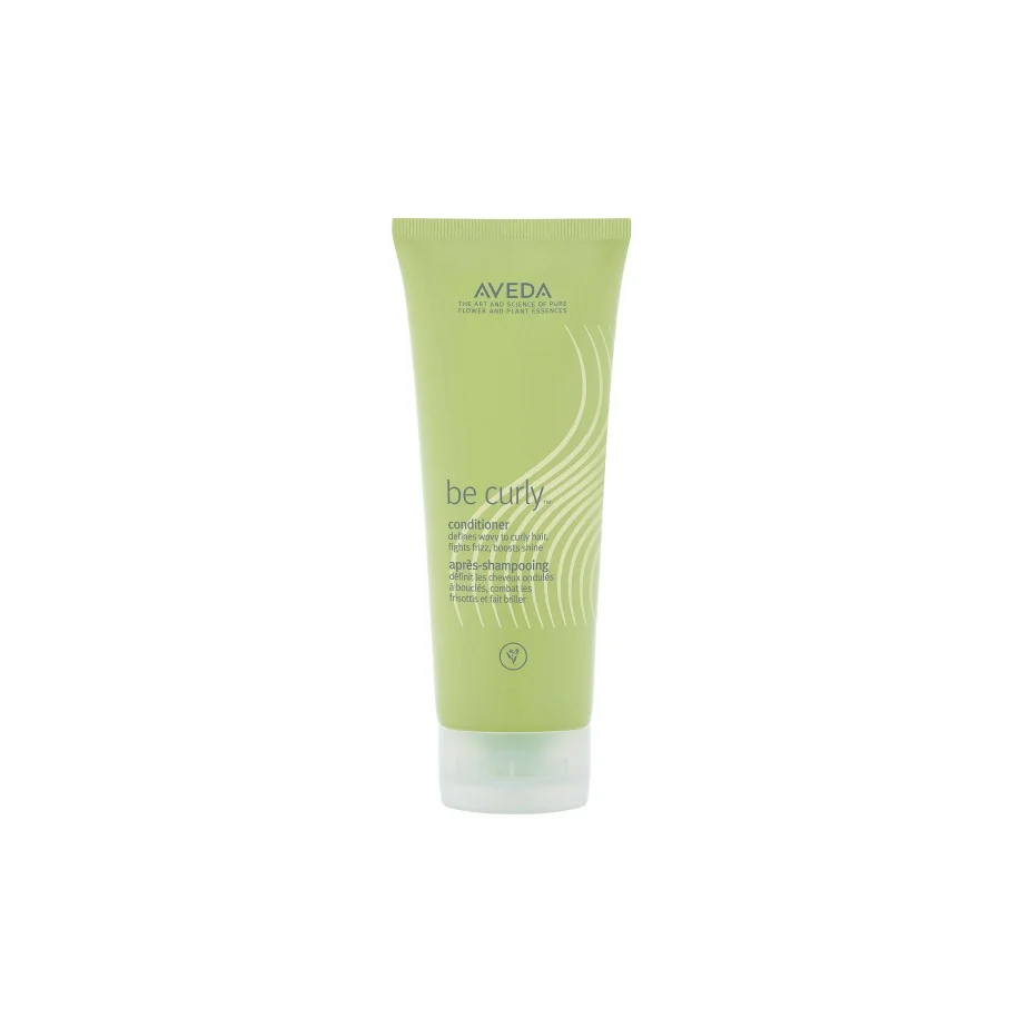 Aveda Be Curly Conditioner $31.50 (200ml) Condition your waves or curls—and define them with a wheat protein and organic aloe blend that expands when hair is wet and retracts when hair is dry—taming frizz and increasing shine. Aveda's own pure-fume aroma with certified organic lemon, bergamot, orange and other pure flower and plant essences. (purchase in store only)