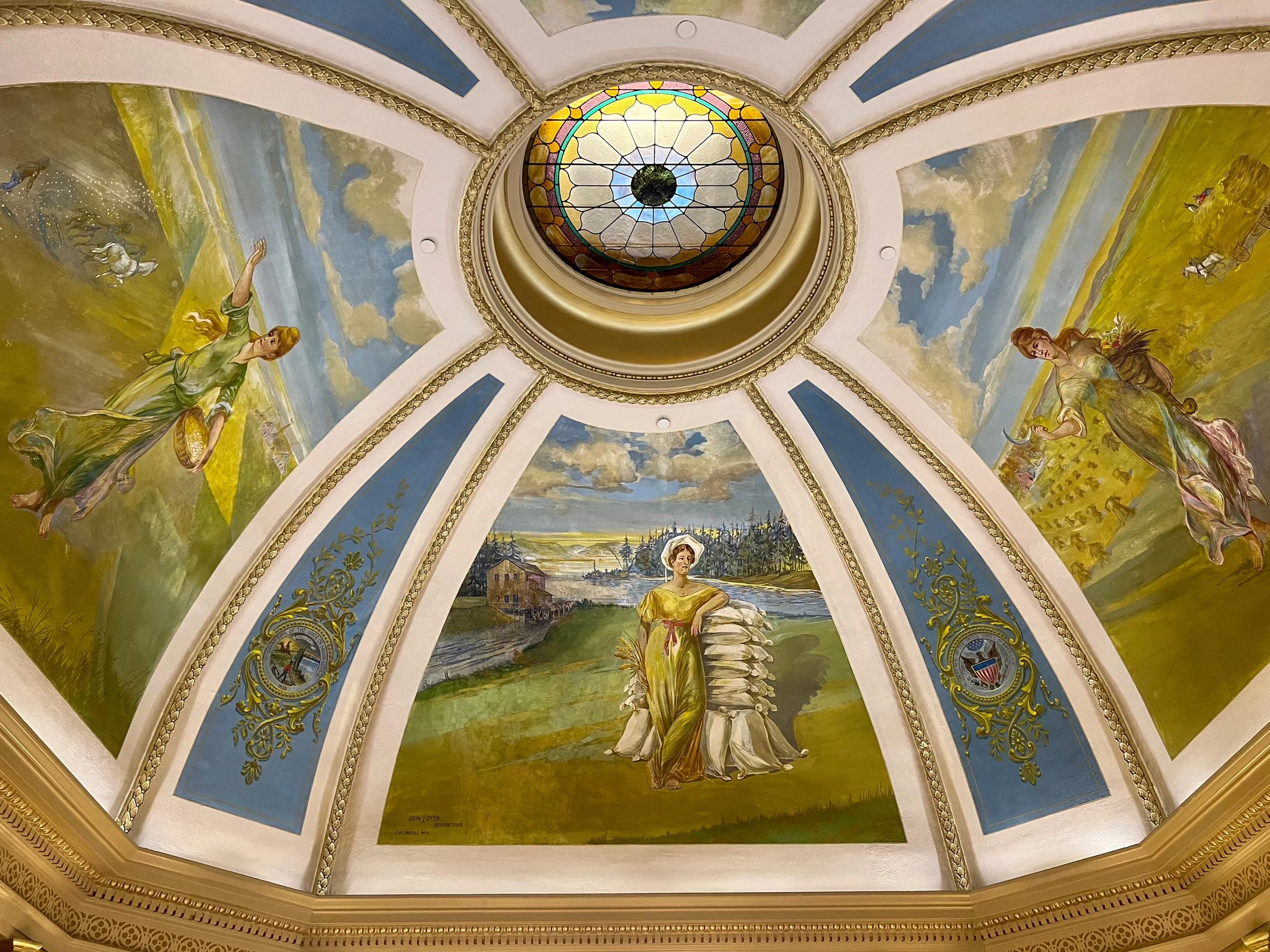 Grant County Courthouse dome