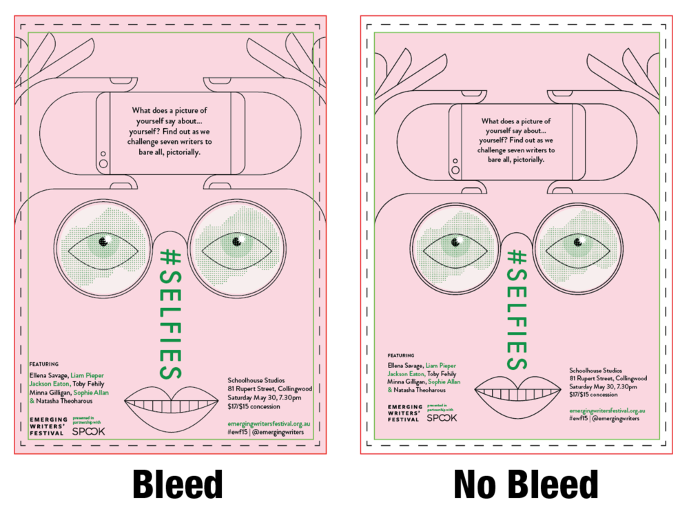Bleed for printing explained Poster Printing and Distribution