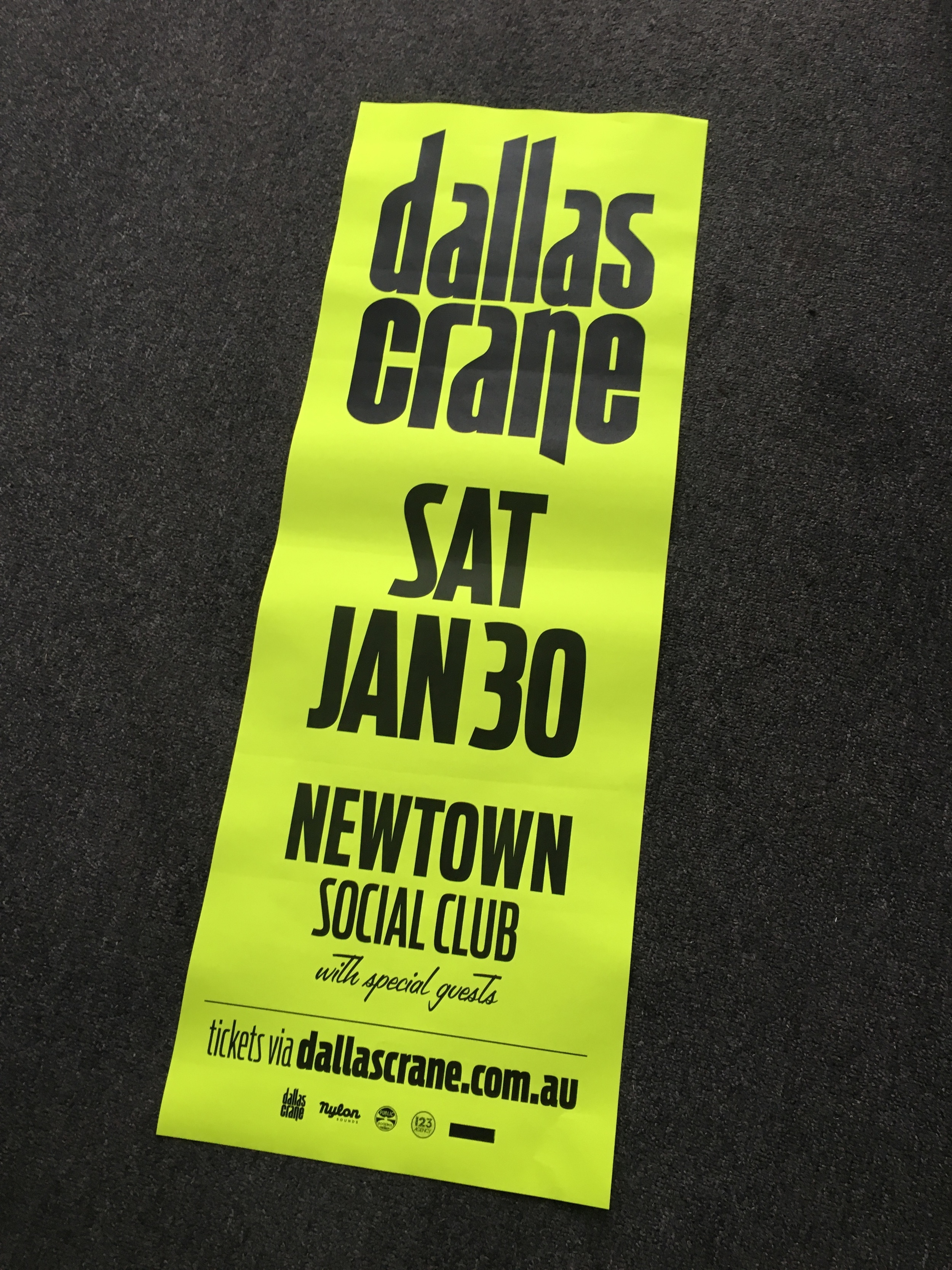 Fluro Pole Poster Example