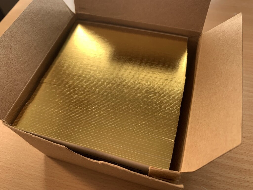 luxury letterpress business cards gold foil
