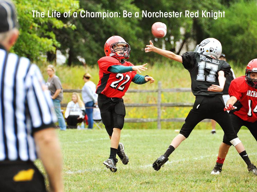 York junior knights football and cheer