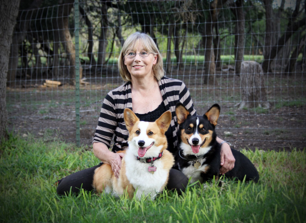 Loyce with Dotty and Buck