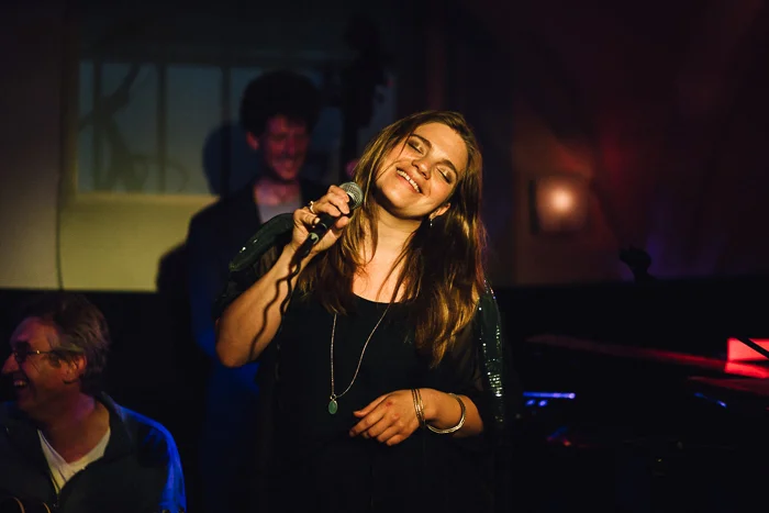 Of course I would stumble upon a jazz club in Amsterdam.