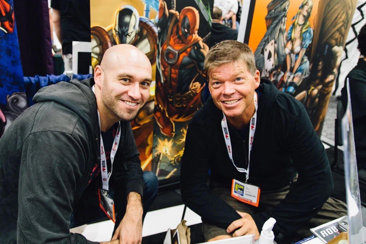 Deadpool Creator Rob Liefeld.