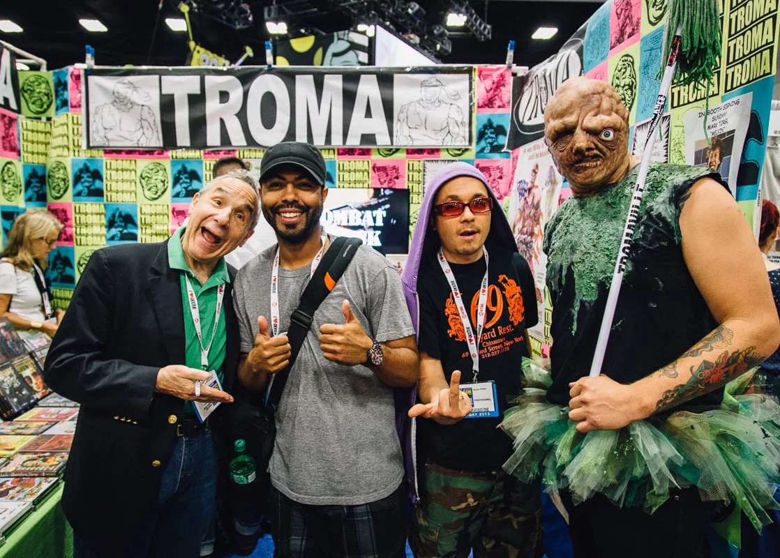Lloyd Kaufman, creator of TROMA.