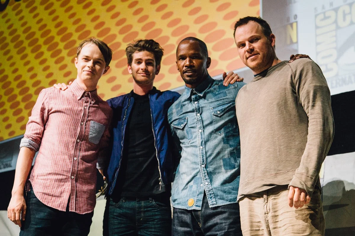 The Amazing Spider-Man 2 cast.