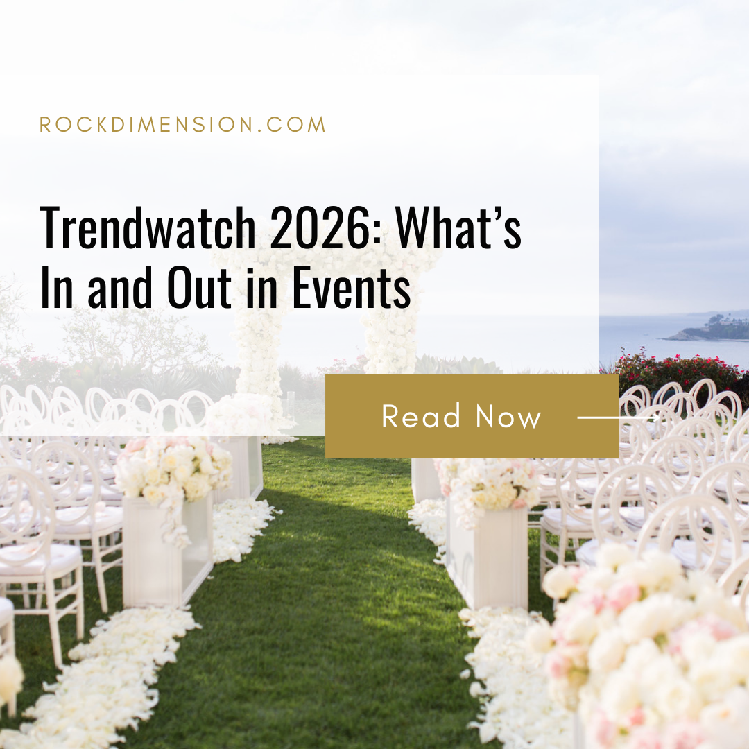 Trendwatch 2026: What’s In and Out in Events
