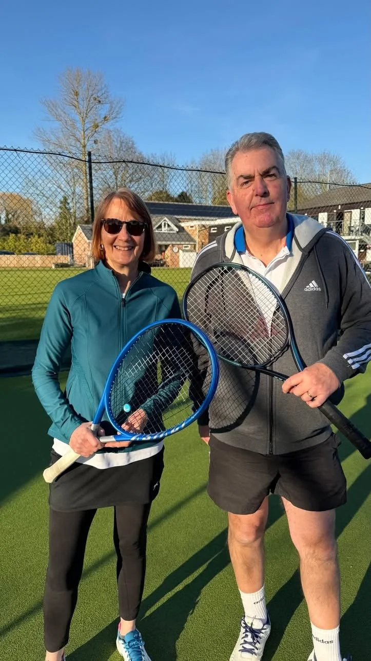 Winners: Liz Miller and David Johns
