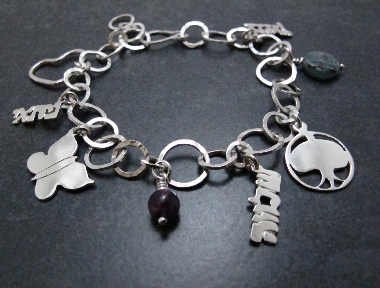 Custom Mother's Charm Bracelet