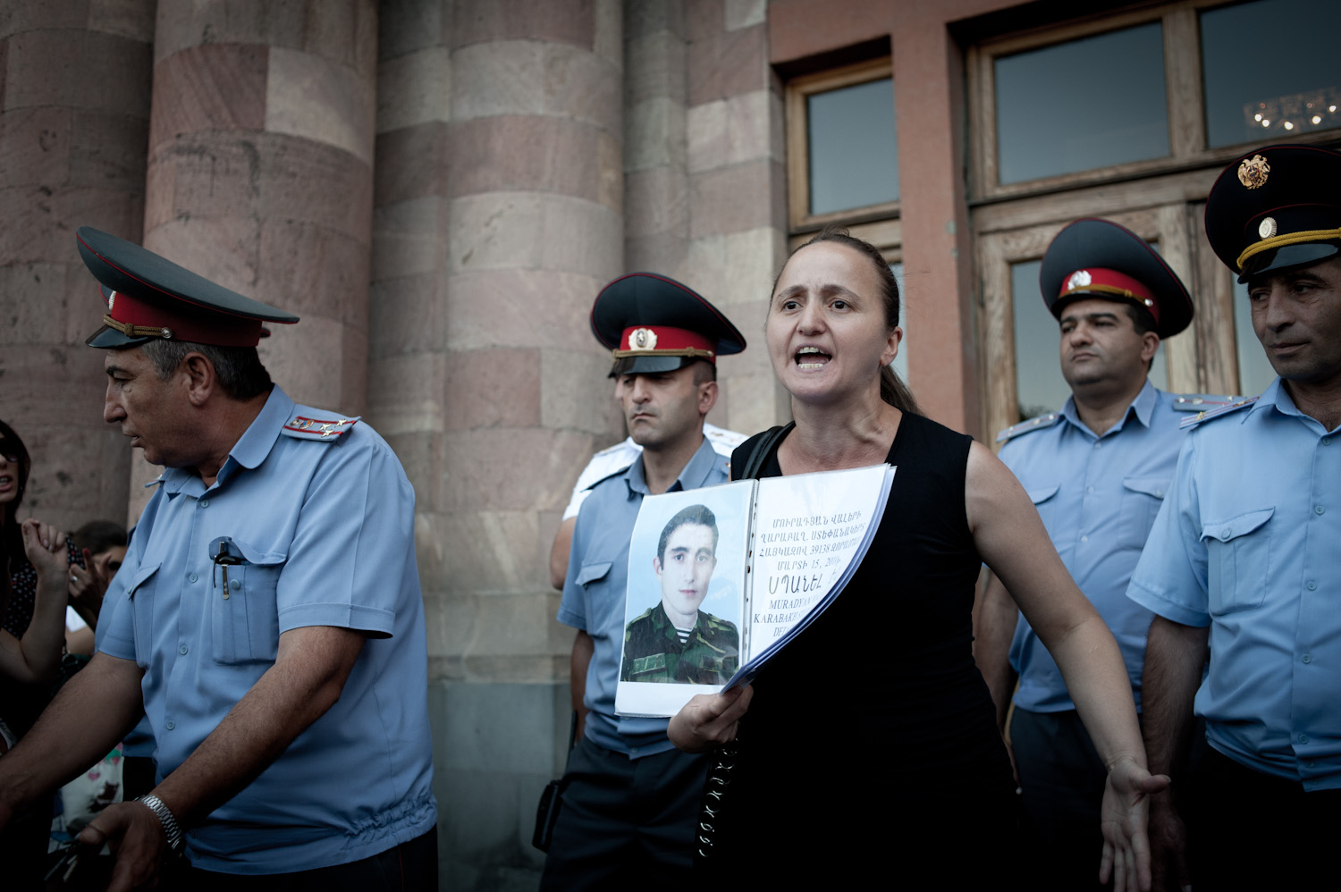 No military personnel have been held responsible for Valery's death. Nana and her family continue to seek justice: "If all the mothers whose sons have died like this join us, we would fill this entire square with mothers in black."