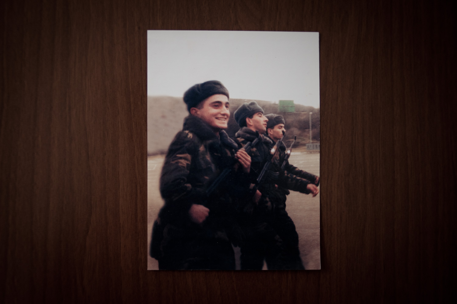  Nana's son Valery loved being a soldier. The family had decided to leave Armenia after his military service but Valery had convinced them to stay so that he could become a contract officer.   