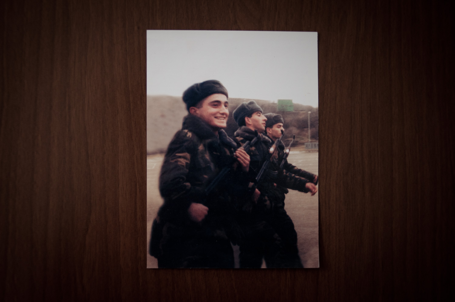 Nana's son Valery loved being a soldier. The family had decided to leave Armenia after his military service but Valery had convinced them to stay so that he could become a contract officer.