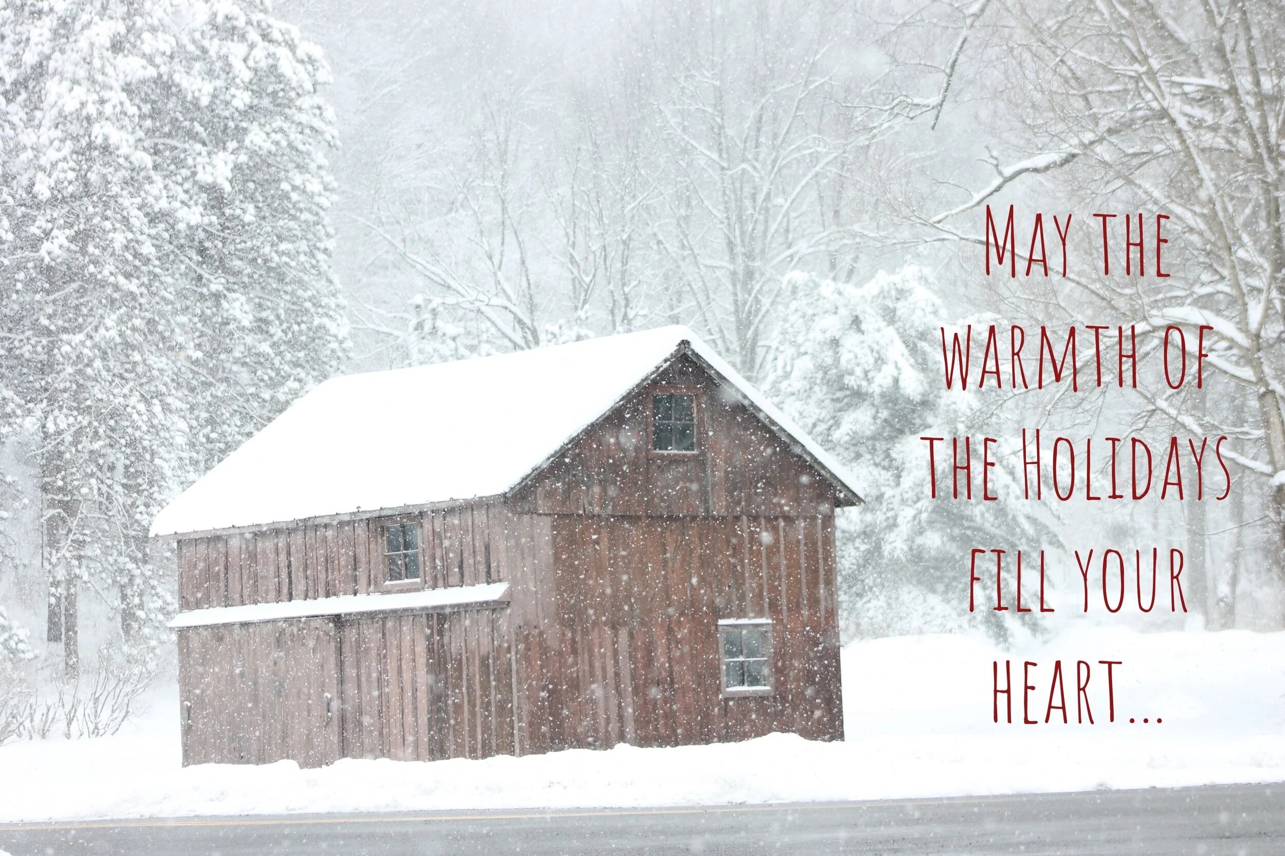 Wishing you warmth on this blessed day…