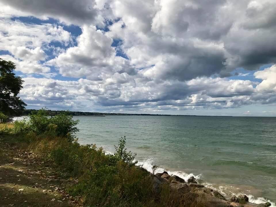 I just love when the clouds seem to go on and on forever...Maybe rest with them for a moment as they float and drift, creating windows for the sky... ✨💗💞