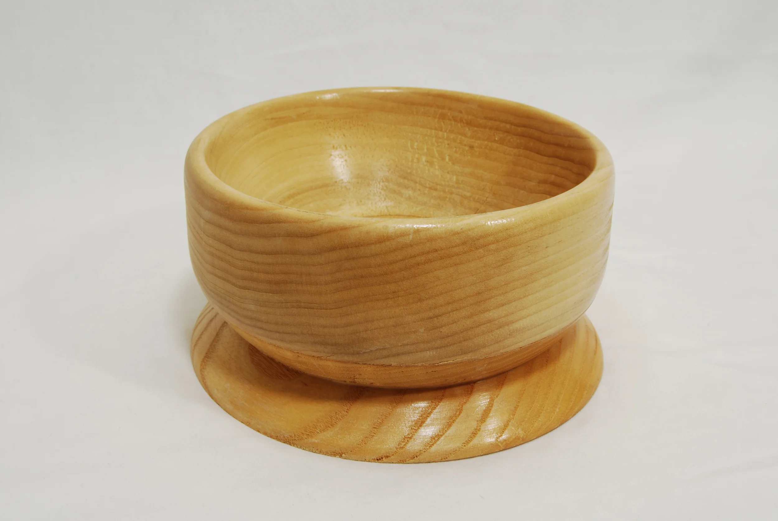 Turned Ash Bowl, first turning at 12 years old