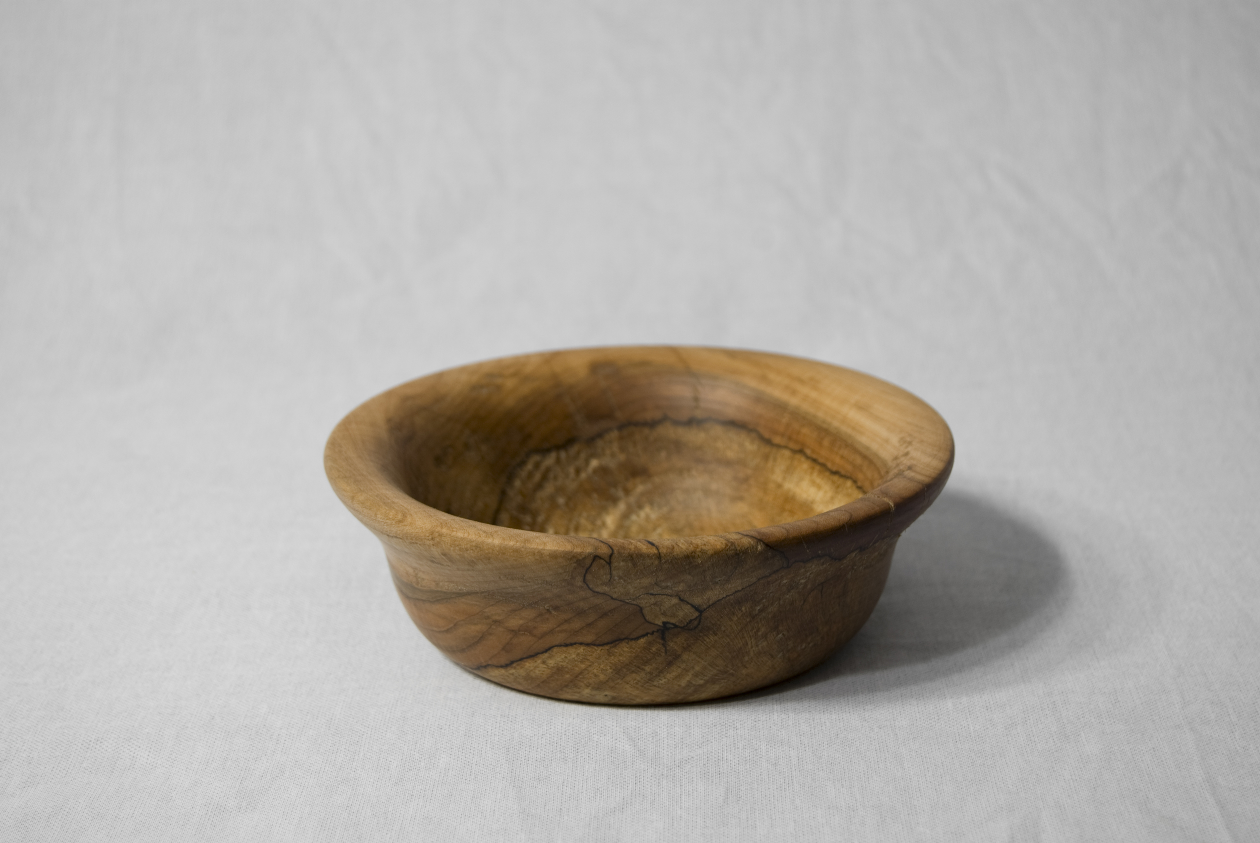 Turned Spalted Maple Bowl 2