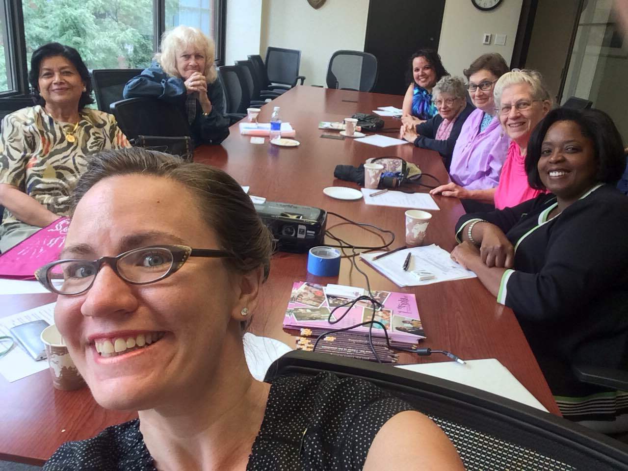 Hanging out with some University Women!