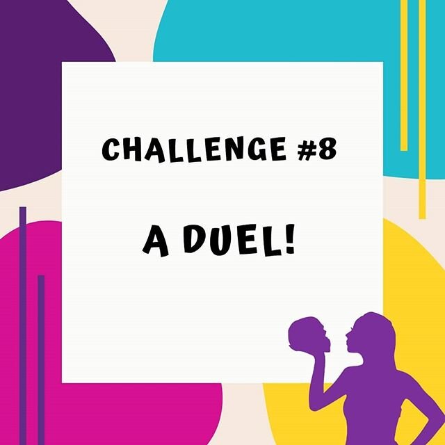 FINAL CHALLENGE!

Challenge #8: Challenge someone to a duel!

All this month, we've challenged you to a duel of creativity. Now it's your turn to challenge&nbsp; someone at home to a duel!

Wanna sword fight with swiffers? Amazing! 
Reenact a duel in
