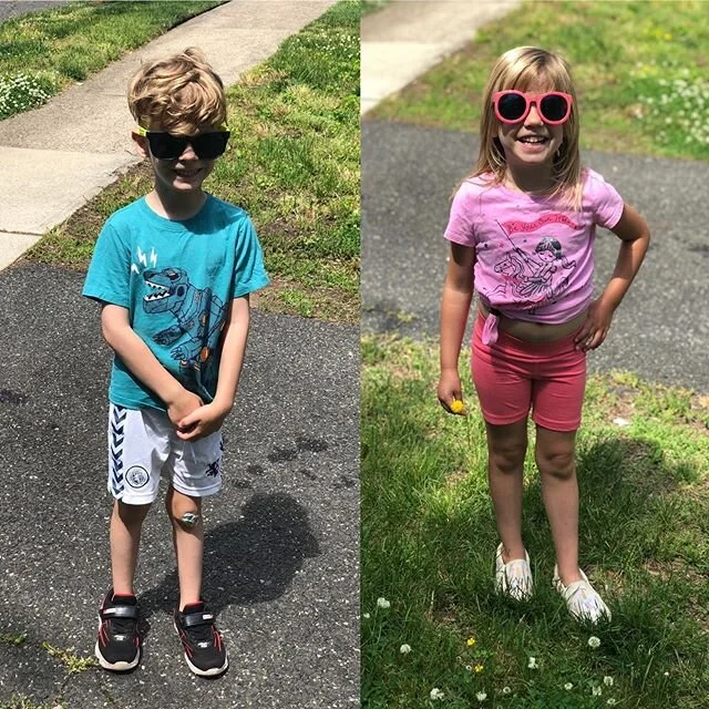 Just a couple of summer kids