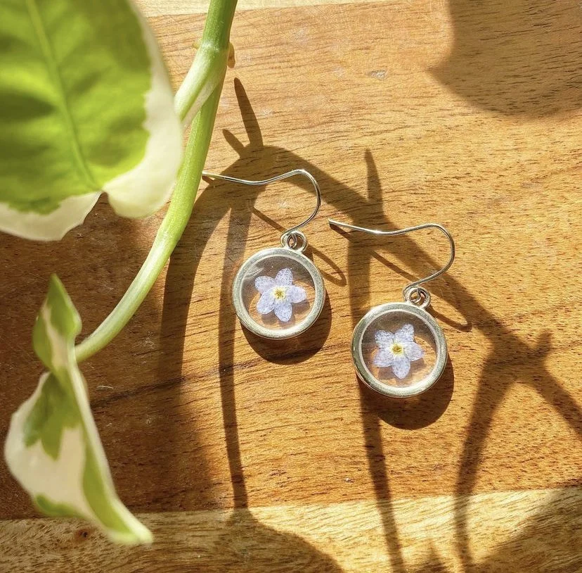 Forget Me Not Earrings