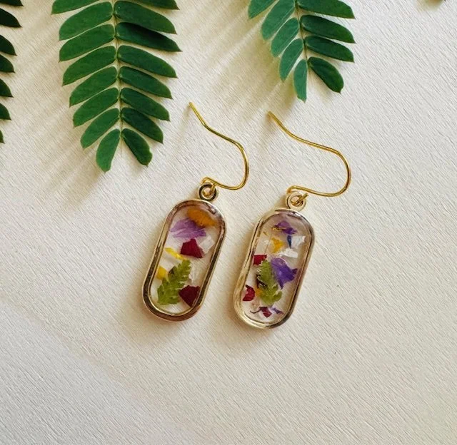 Garden Party Small Gold Earrings