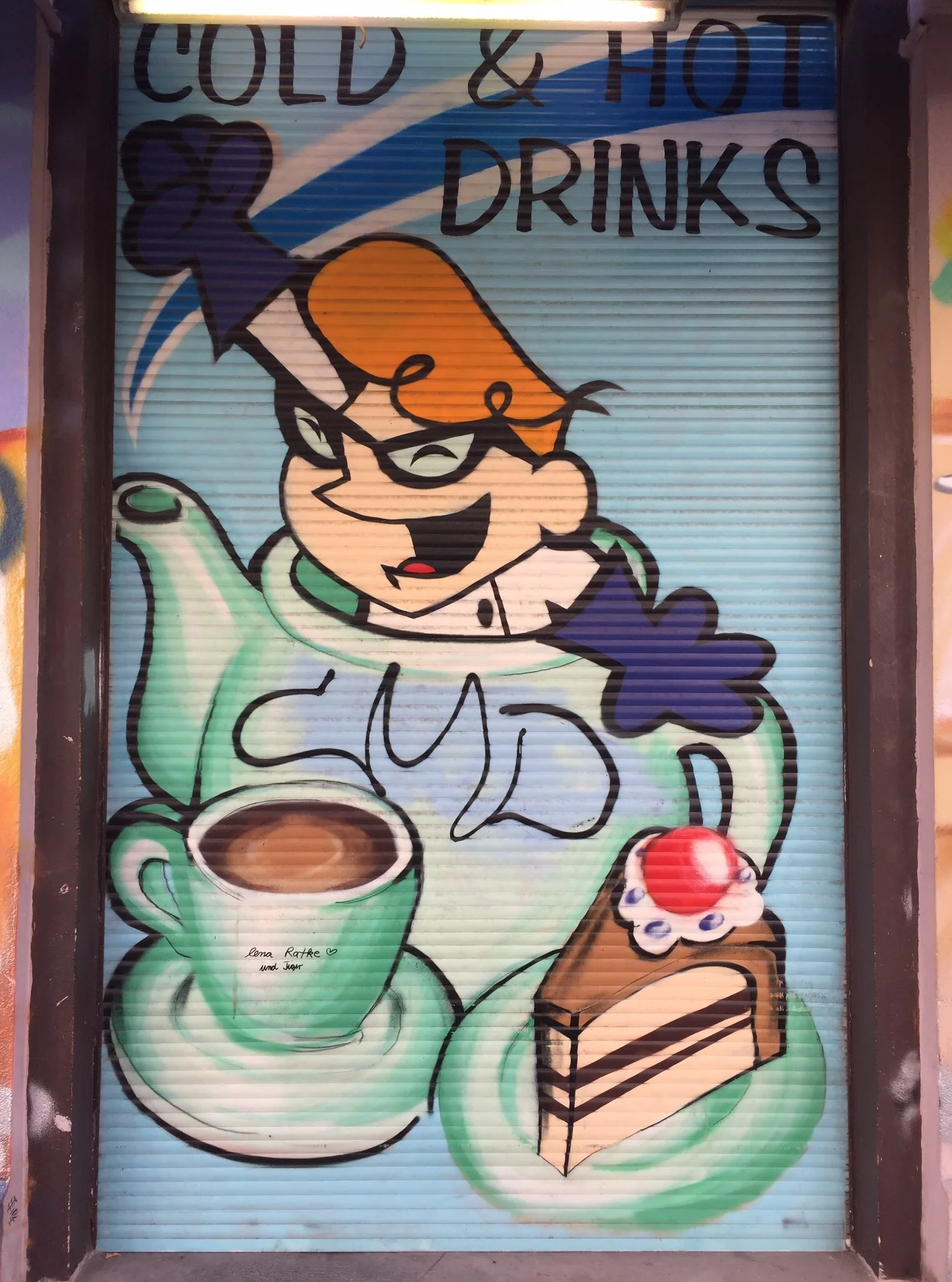 Probably in violation of Cartoon Network's copyright.