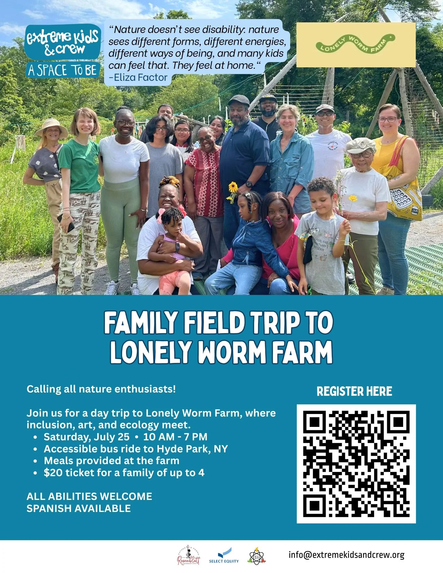 Family Field Trip to The Lonely Worm Farm
